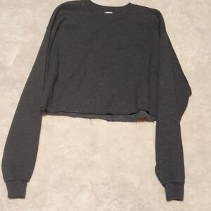 Hanes Dark Gray Women's Sweatshirt